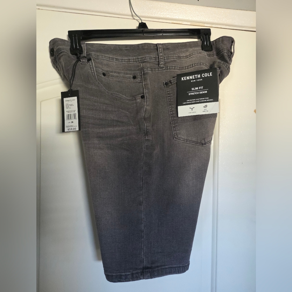 Rare Men's Kenneth Cole size 36 Denim shorts Flex Jorts